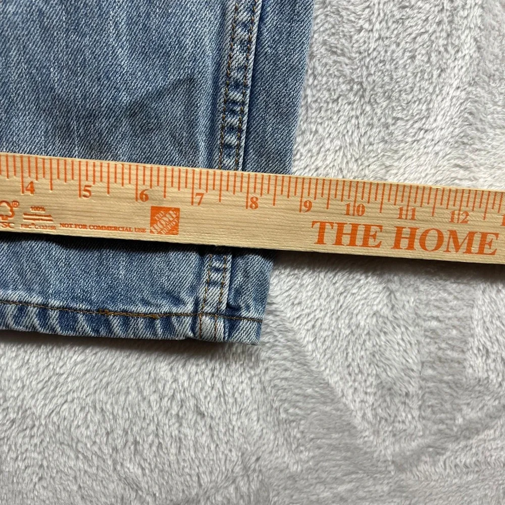 Levi's 550 Relaxed‎ Fit Straight Jeans Men's Blue Denim Mid Rise Classic - 37X32